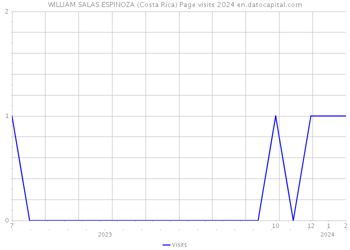 WILLIAM SALAS ESPINOZA (Costa Rica) Page visits 2024 