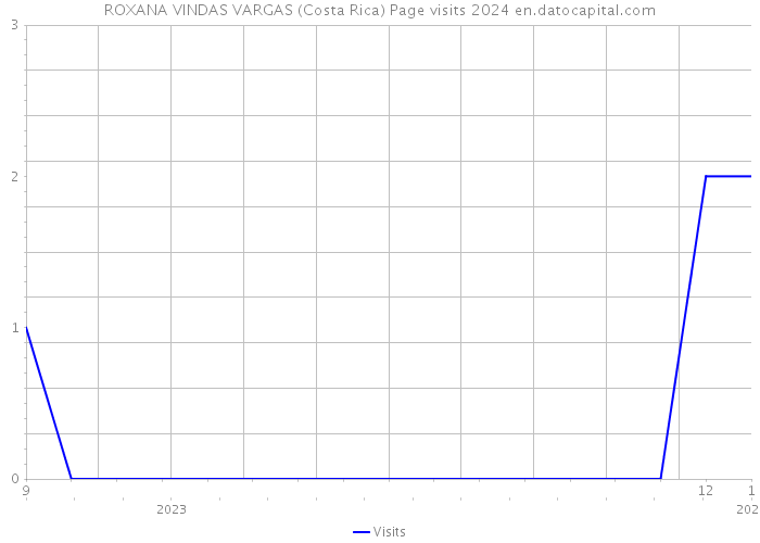 ROXANA VINDAS VARGAS (Costa Rica) Page visits 2024 