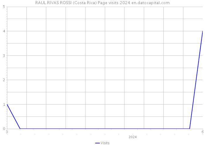 RAUL RIVAS ROSSI (Costa Rica) Page visits 2024 