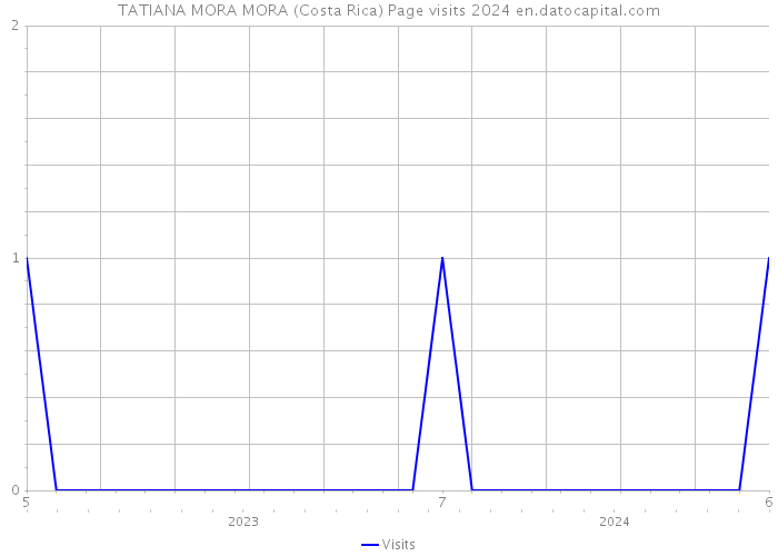 TATIANA MORA MORA (Costa Rica) Page visits 2024 