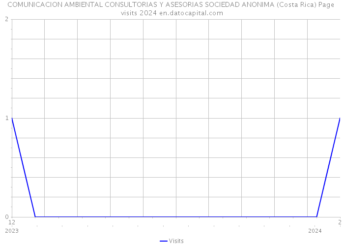 COMUNICACION AMBIENTAL CONSULTORIAS Y ASESORIAS SOCIEDAD ANONIMA (Costa Rica) Page visits 2024 