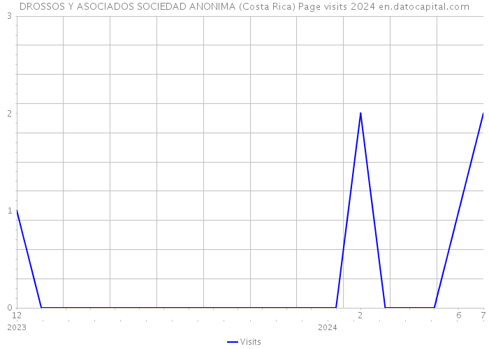 DROSSOS Y ASOCIADOS SOCIEDAD ANONIMA (Costa Rica) Page visits 2024 