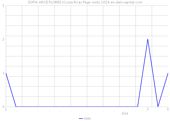 SOFIA ARCE FLORES (Costa Rica) Page visits 2024 