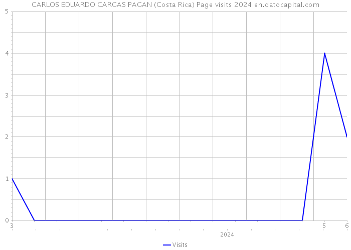 CARLOS EDUARDO CARGAS PAGAN (Costa Rica) Page visits 2024 