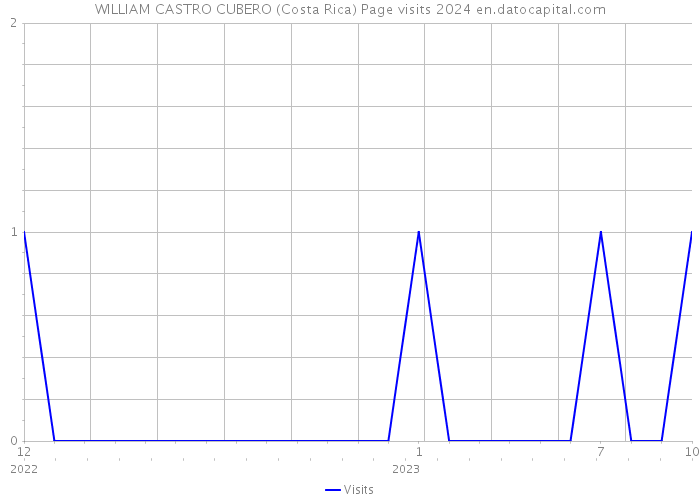 WILLIAM CASTRO CUBERO (Costa Rica) Page visits 2024 