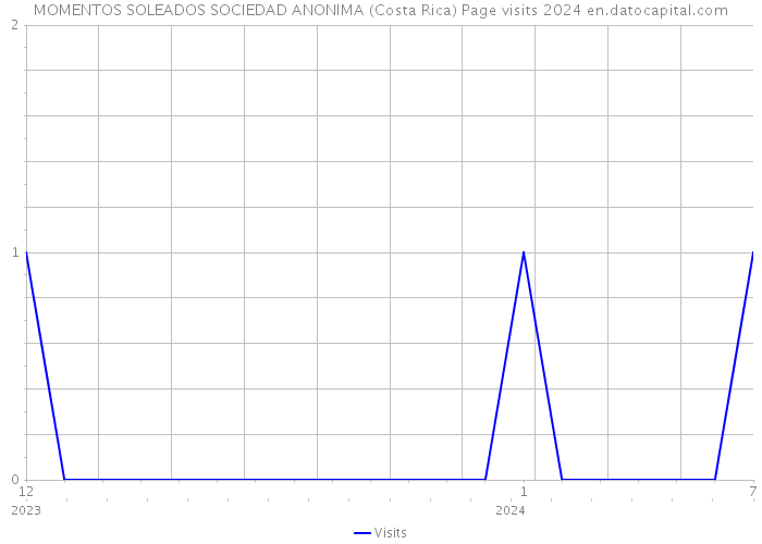MOMENTOS SOLEADOS SOCIEDAD ANONIMA (Costa Rica) Page visits 2024 