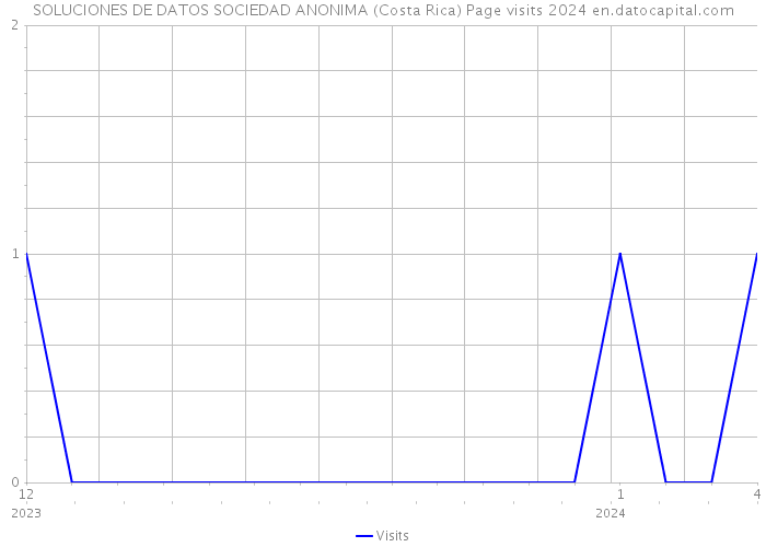SOLUCIONES DE DATOS SOCIEDAD ANONIMA (Costa Rica) Page visits 2024 