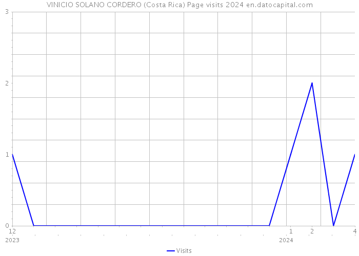 VINICIO SOLANO CORDERO (Costa Rica) Page visits 2024 