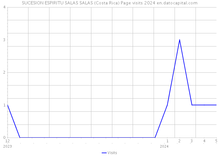 SUCESION ESPIRITU SALAS SALAS (Costa Rica) Page visits 2024 