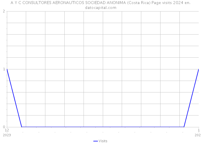A Y C CONSULTORES AERONAUTICOS SOCIEDAD ANONIMA (Costa Rica) Page visits 2024 
