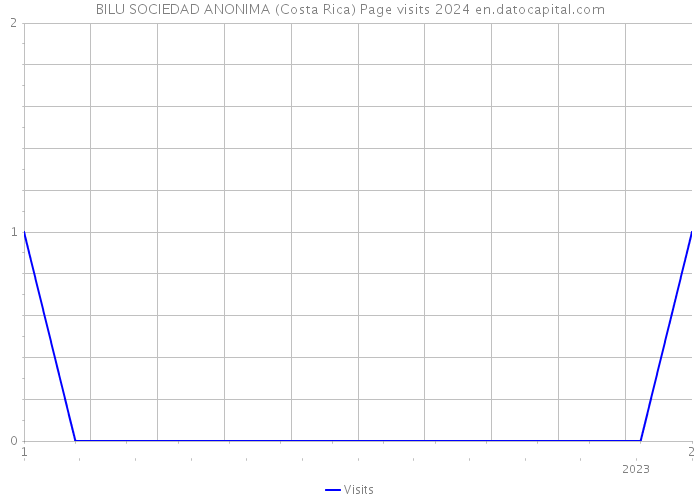 BILU SOCIEDAD ANONIMA (Costa Rica) Page visits 2024 
