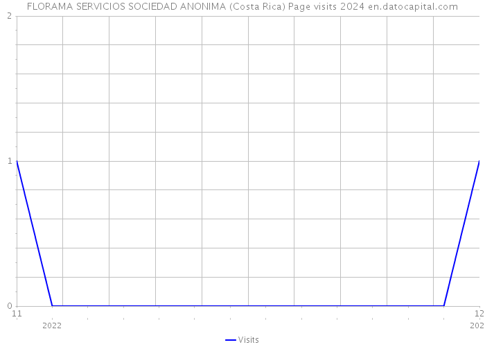 FLORAMA SERVICIOS SOCIEDAD ANONIMA (Costa Rica) Page visits 2024 