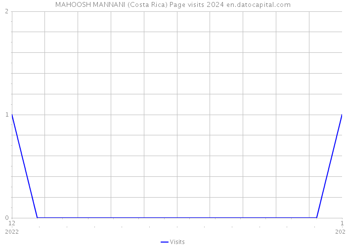 MAHOOSH MANNANI (Costa Rica) Page visits 2024 