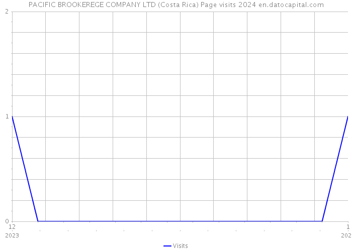PACIFIC BROOKEREGE COMPANY LTD (Costa Rica) Page visits 2024 