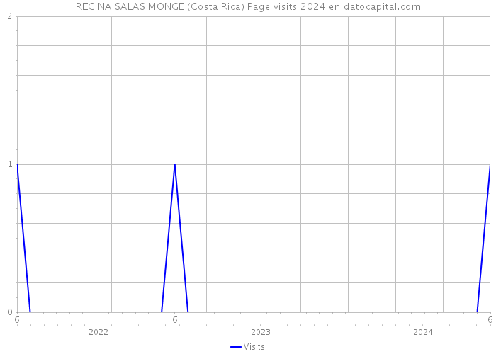 REGINA SALAS MONGE (Costa Rica) Page visits 2024 