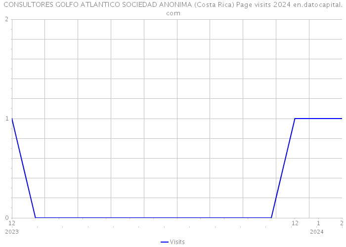 CONSULTORES GOLFO ATLANTICO SOCIEDAD ANONIMA (Costa Rica) Page visits 2024 