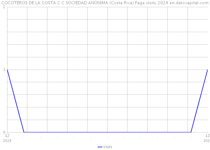COCOTEROS DE LA COSTA C C SOCIEDAD ANONIMA (Costa Rica) Page visits 2024 