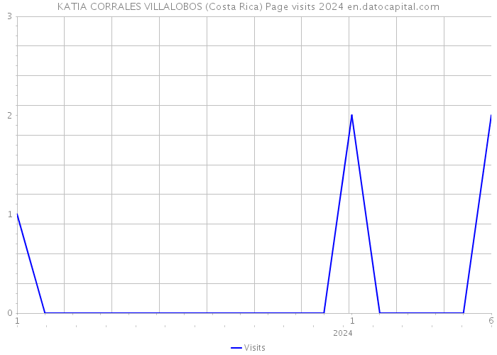 KATIA CORRALES VILLALOBOS (Costa Rica) Page visits 2024 