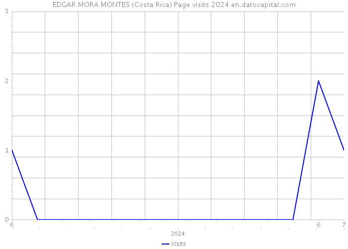 EDGAR MORA MONTES (Costa Rica) Page visits 2024 