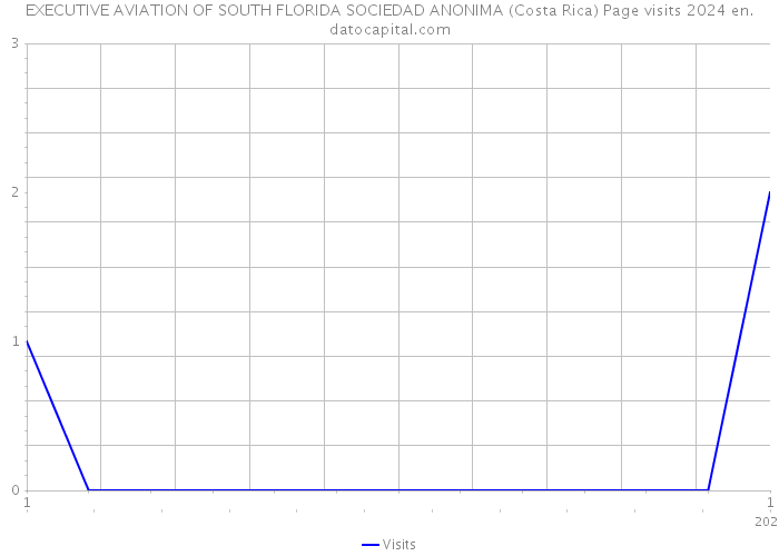 EXECUTIVE AVIATION OF SOUTH FLORIDA SOCIEDAD ANONIMA (Costa Rica) Page visits 2024 