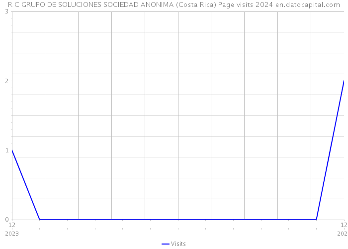 R C GRUPO DE SOLUCIONES SOCIEDAD ANONIMA (Costa Rica) Page visits 2024 