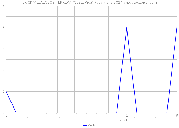 ERICK VILLALOBOS HERRERA (Costa Rica) Page visits 2024 