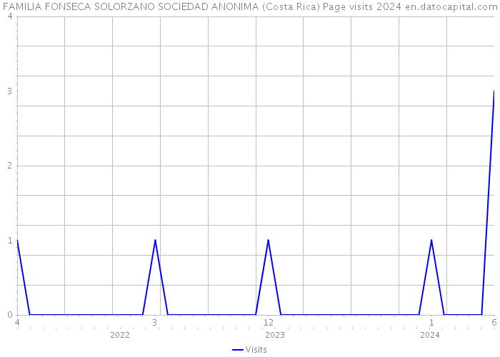 FAMILIA FONSECA SOLORZANO SOCIEDAD ANONIMA (Costa Rica) Page visits 2024 