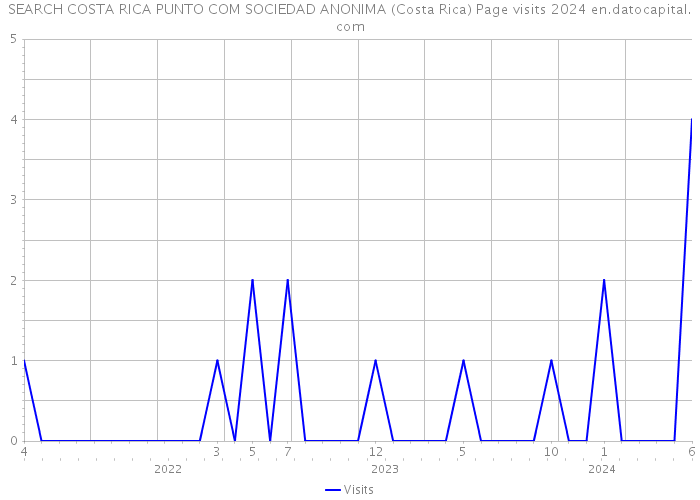 SEARCH COSTA RICA PUNTO COM SOCIEDAD ANONIMA (Costa Rica) Page visits 2024 