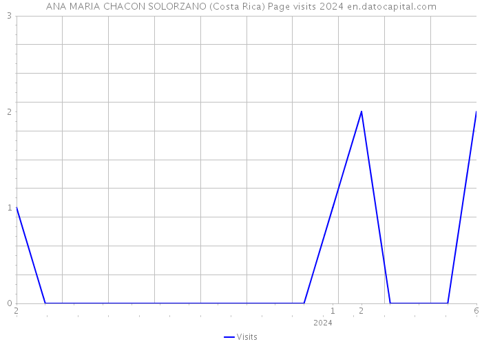ANA MARIA CHACON SOLORZANO (Costa Rica) Page visits 2024 