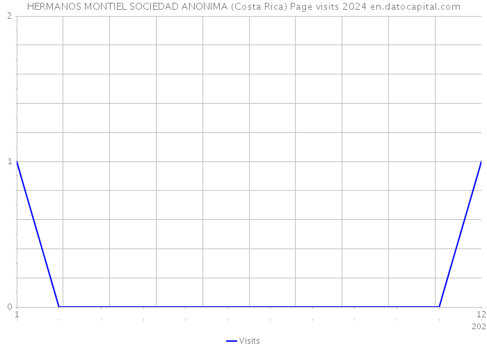 HERMANOS MONTIEL SOCIEDAD ANONIMA (Costa Rica) Page visits 2024 
