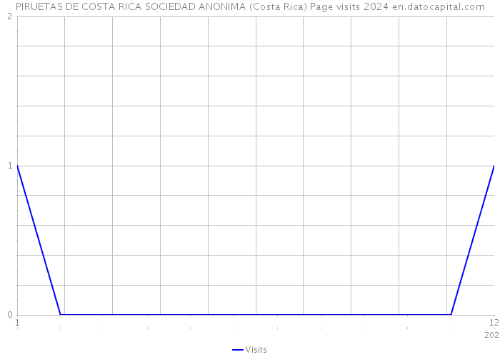PIRUETAS DE COSTA RICA SOCIEDAD ANONIMA (Costa Rica) Page visits 2024 