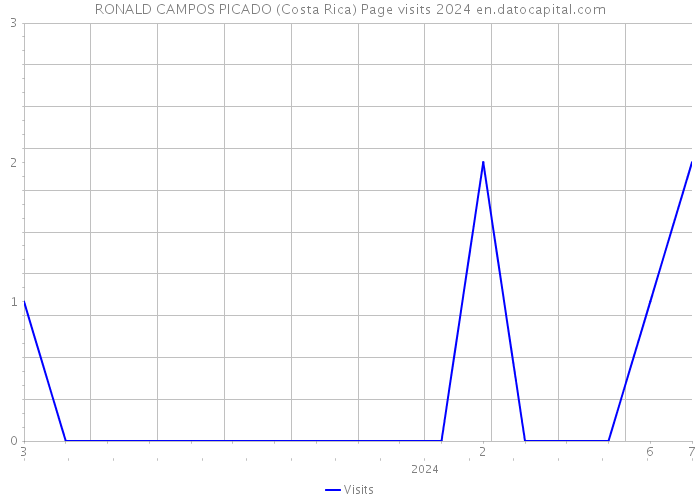 RONALD CAMPOS PICADO (Costa Rica) Page visits 2024 