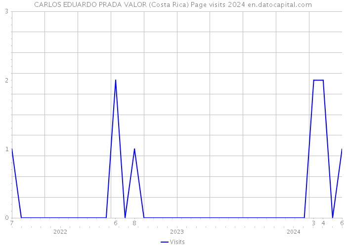 CARLOS EDUARDO PRADA VALOR (Costa Rica) Page visits 2024 