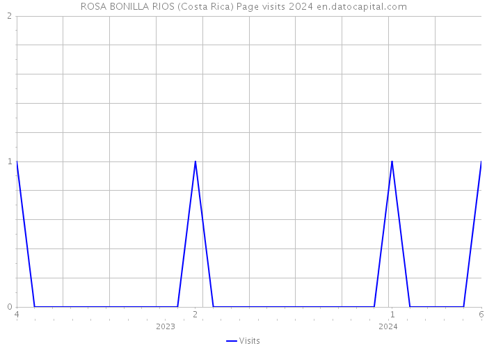 ROSA BONILLA RIOS (Costa Rica) Page visits 2024 