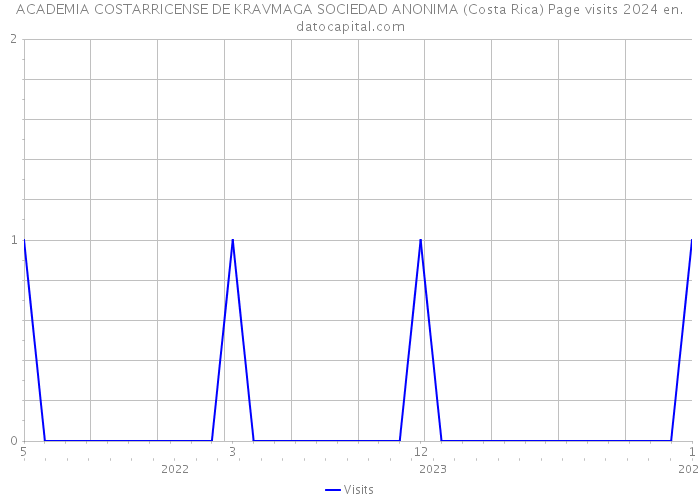 ACADEMIA COSTARRICENSE DE KRAVMAGA SOCIEDAD ANONIMA (Costa Rica) Page visits 2024 