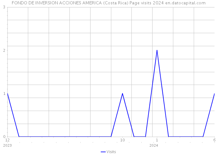 FONDO DE INVERSION ACCIONES AMERICA (Costa Rica) Page visits 2024 
