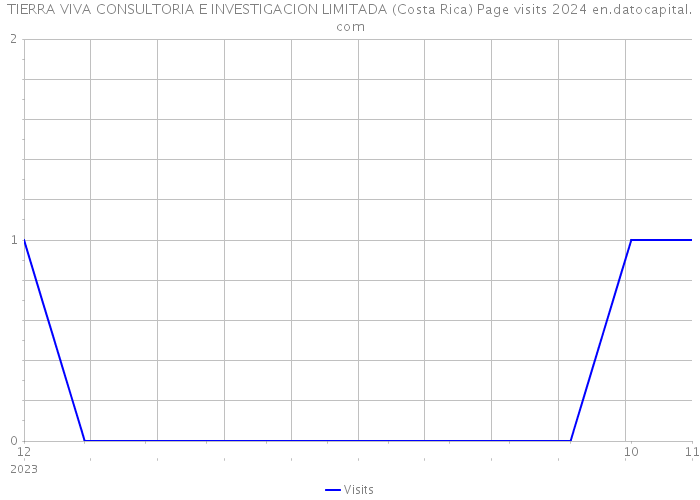 TIERRA VIVA CONSULTORIA E INVESTIGACION LIMITADA (Costa Rica) Page visits 2024 