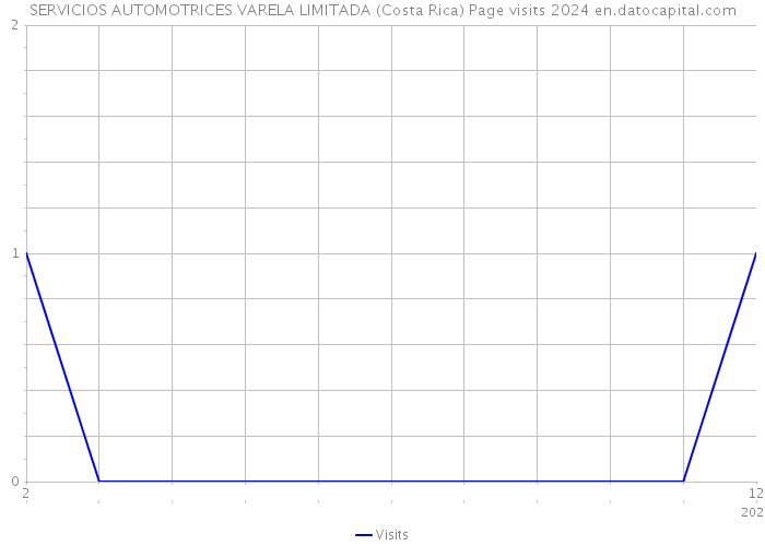 SERVICIOS AUTOMOTRICES VARELA LIMITADA (Costa Rica) Page visits 2024 