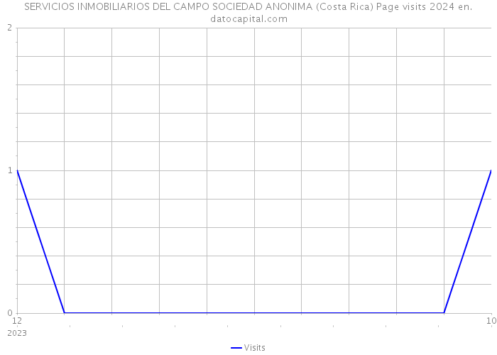 SERVICIOS INMOBILIARIOS DEL CAMPO SOCIEDAD ANONIMA (Costa Rica) Page visits 2024 