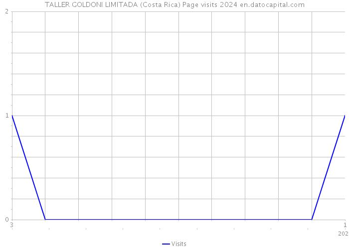TALLER GOLDONI LIMITADA (Costa Rica) Page visits 2024 