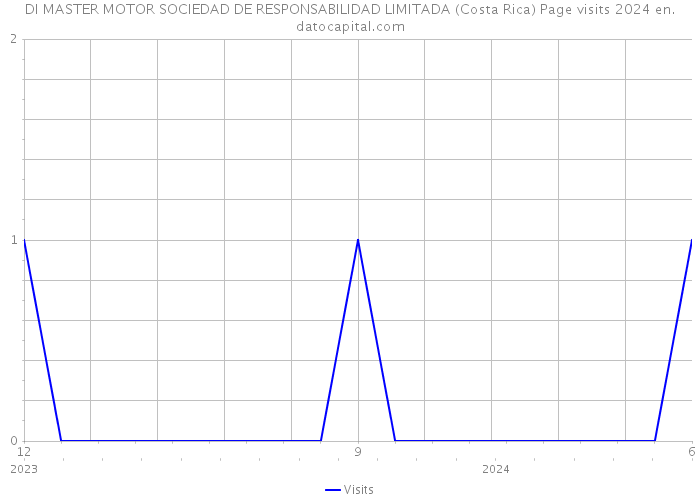 DI MASTER MOTOR SOCIEDAD DE RESPONSABILIDAD LIMITADA (Costa Rica) Page visits 2024 