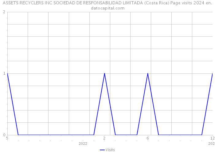 ASSETS RECYCLERS INC SOCIEDAD DE RESPONSABILIDAD LIMITADA (Costa Rica) Page visits 2024 