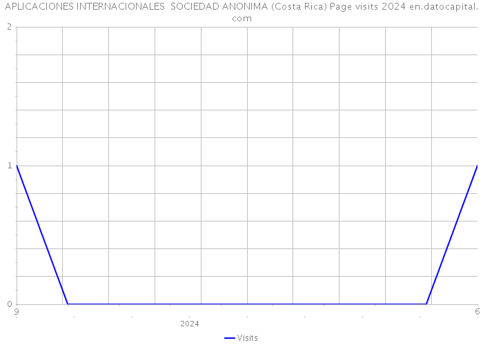 APLICACIONES INTERNACIONALES SOCIEDAD ANONIMA (Costa Rica) Page visits 2024 