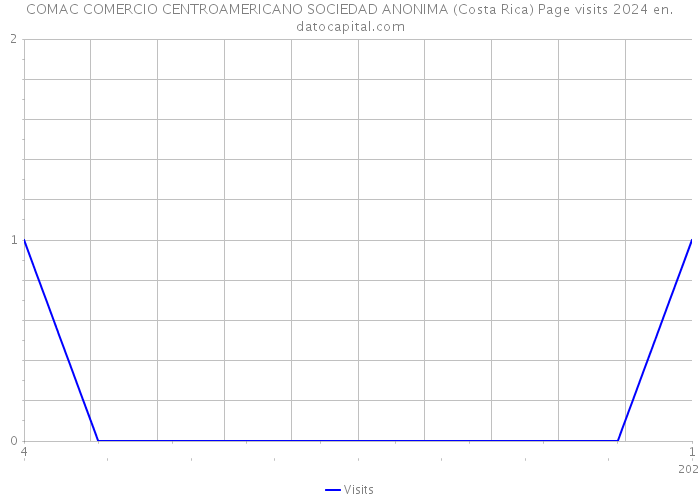 COMAC COMERCIO CENTROAMERICANO SOCIEDAD ANONIMA (Costa Rica) Page visits 2024 