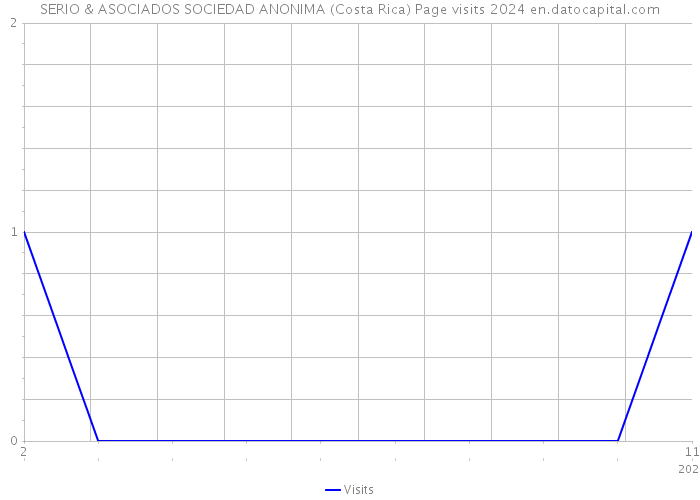 SERIO & ASOCIADOS SOCIEDAD ANONIMA (Costa Rica) Page visits 2024 