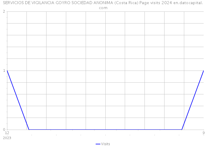 SERVICIOS DE VIGILANCIA GOYRO SOCIEDAD ANONIMA (Costa Rica) Page visits 2024 
