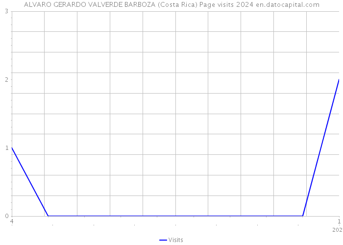 ALVARO GERARDO VALVERDE BARBOZA (Costa Rica) Page visits 2024 