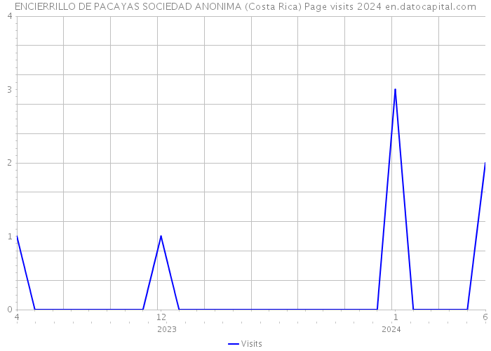 ENCIERRILLO DE PACAYAS SOCIEDAD ANONIMA (Costa Rica) Page visits 2024 