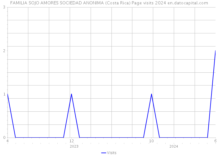FAMILIA SOJO AMORES SOCIEDAD ANONIMA (Costa Rica) Page visits 2024 