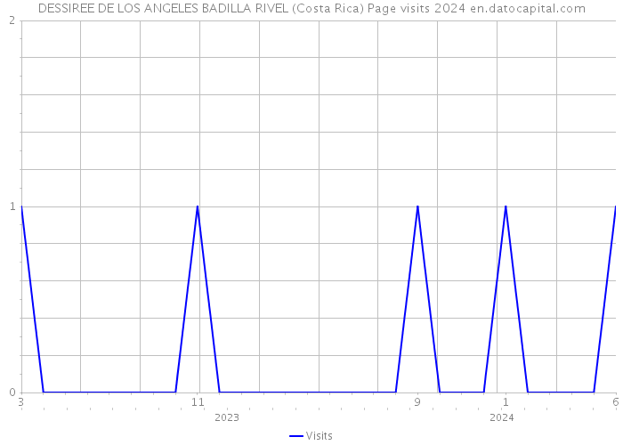 DESSIREE DE LOS ANGELES BADILLA RIVEL (Costa Rica) Page visits 2024 